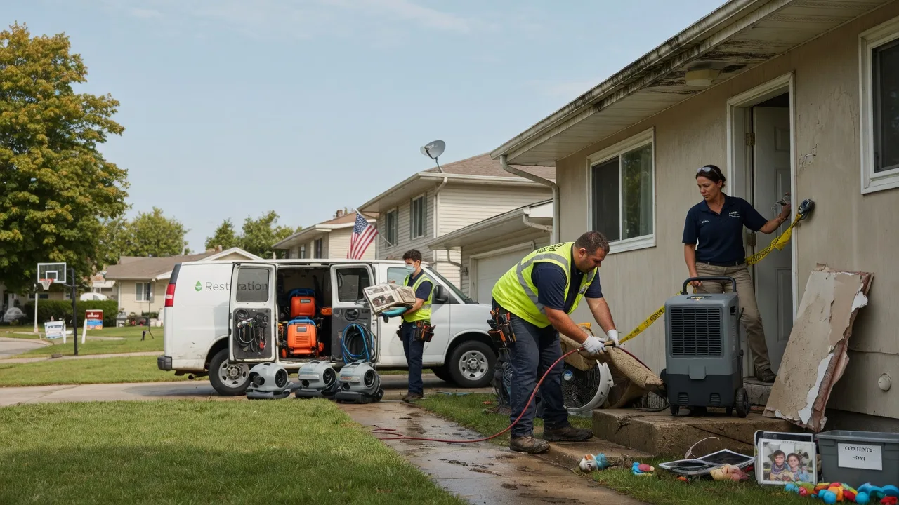 Water Damage Restoration in Huggins, MO near me
